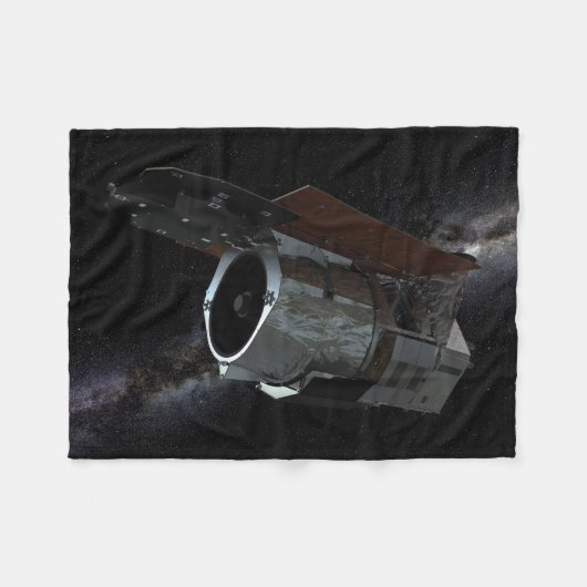 Ruimtetelescoop-ruimtetelescoop met infraroodstral fleece deken (Voorkant (Horizontaal))