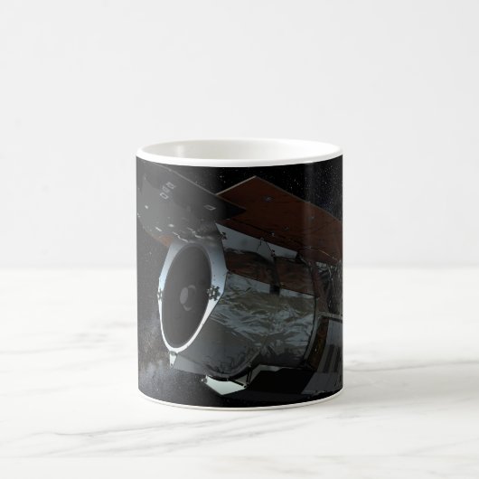Ruimtetelescoop-ruimtetelescoop met infraroodstral koffiemok (Center)
