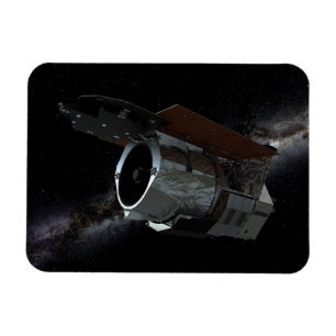 Ruimtetelescoop-ruimtetelescoop met infraroodstral magneet