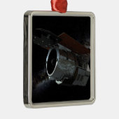 Ruimtetelescoop-ruimtetelescoop met infraroodstral metalen ornament (Rechts)