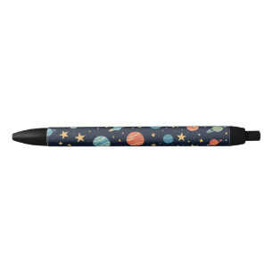 Ruimtethema Zwarte Inkt Pen