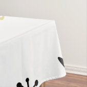 Ruimtetijd atoomtijdperk tafelkleed (Voorbeeld)