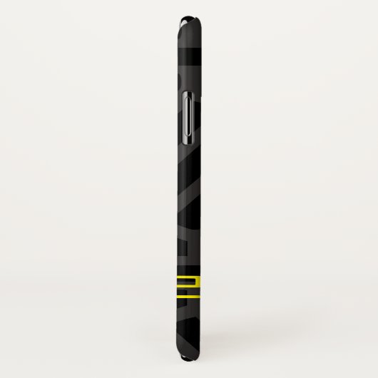 Ruimtetijdperk: futuristisch testpatroonontwerp Case-Mate iPhone case (Achterkant / rechts)