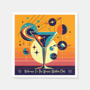 Ruimtetijdperk Welkom bij de Atomic Martini Club Servet