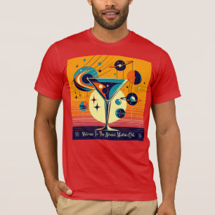 Ruimtetijdperk Welkom bij de Atomic Martini Club T-shirt