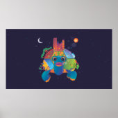 Ruimtetrankel Poster (Voorkant)