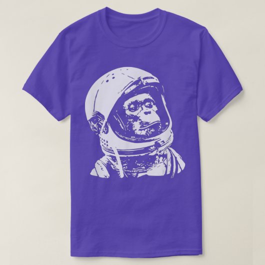 ruimtetransport Astronaut aap 2 T-shirt (Design voorkant)