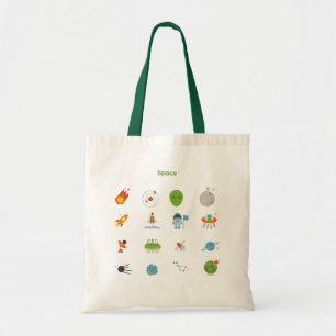 Ruimtetype Tote Bag