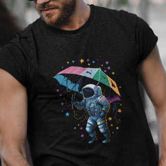 Ruimtevaarder Abstract Astronaut Star-Kind T-shirt