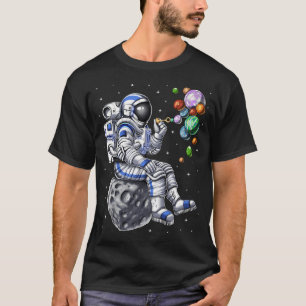 Ruimtevaarder Blaast Bellen T-shirt