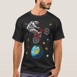 Ruimtevaarder Fiets Springen T-shirt