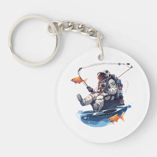 ruimtevaarder sleutelhanger (Voorkant)