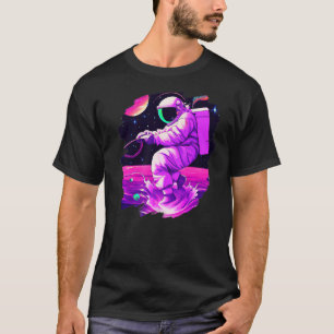 Ruimtevaarder Vissersboot Ruimte Oceaan Meer Cool T-shirt