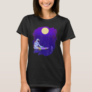 Ruimtevaarder Vissersboot Ruimte Oceaan Meer Cool T-shirt