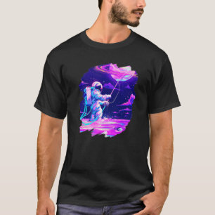 Ruimtevaarder Vissersboot Ruimte Oceaan Meer Cool T-shirt