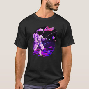 Ruimtevaarder Vissersboot Ruimte Oceaan Meer Cool T-shirt