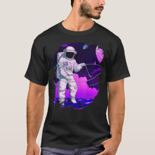 Ruimtevaarder Vissersboot Ruimte Oceaan Meer Cool T-shirt