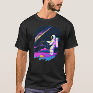 Ruimtevaarder Vissersboot Ruimte Oceaan Meer Cool T-shirt