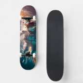 ruimtevaarster skateboard (Voorkant)