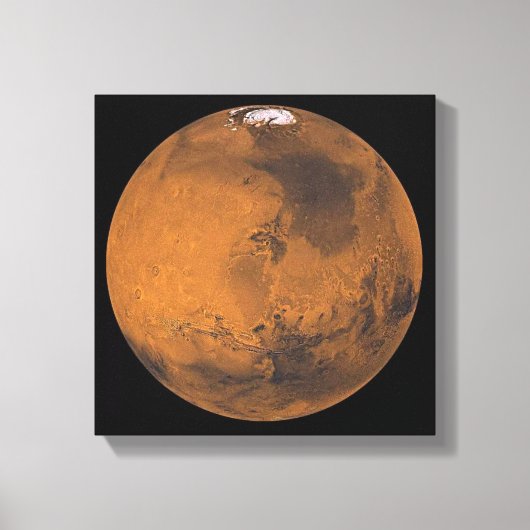 RUIMTEVAART #16 MARS CANVAS AFDRUK (Voorkant)