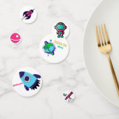 Ruimtevaart Astronaut  Confetti (Groep)