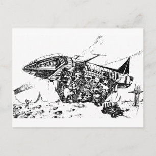 Ruimtevaart Briefkaart