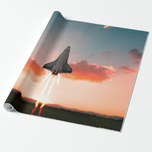 Ruimtevaart Cadeaupapier