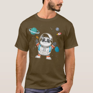 Ruimtevaart China dierentuin Diverse Panda Astro T-shirt
