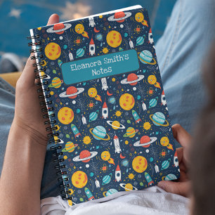 Ruimtevaart en planeten Terug naar school Notitieboek