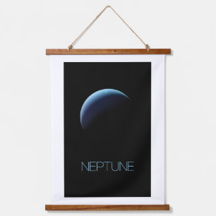 Ruimtevaart, Galaxy, Zonnestelsel, Planeet Neptunu Hangend Wandkleed