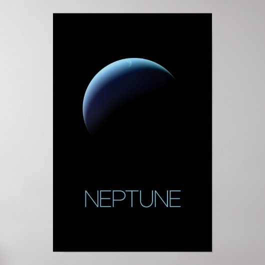 Ruimtevaart, Galaxy, Zonnestelsel, Planeet Neptunu Poster (Voorkant)