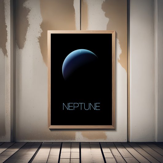 Ruimtevaart, Galaxy, Zonnestelsel, Planeet Neptunu Poster