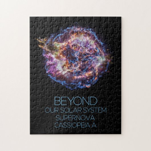 Ruimtevaart, Kosmos, Supernova Cassiopeia A Legpuzzel (Verticaal)