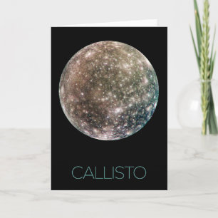 Ruimtevaart, Kosmos, Zonnestelsel, Maan Callisto Kaart