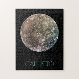 Ruimtevaart, Kosmos, Zonnestelsel, Maan Callisto Legpuzzel