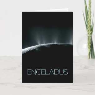 Ruimtevaart, Kosmos, Zonnestelsel, Maan Enceladus Kaart