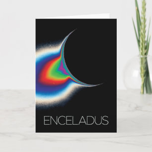 Ruimtevaart, Kosmos, Zonnestelsel, Maan Enceladus Kaart