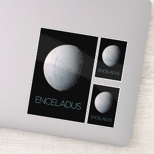 Ruimtevaart, Kosmos, Zonnestelsel, Maan Enceladus Sticker