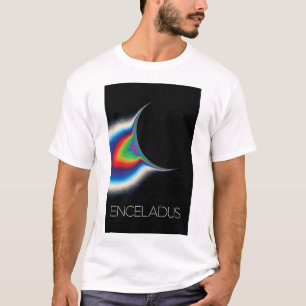 Ruimtevaart, Kosmos, Zonnestelsel, Maan Enceladus T-shirt