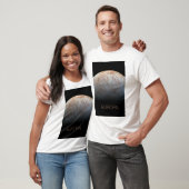 Ruimtevaart, Kosmos, Zonnestelsel, Maan Europa T-shirt (Unisex)