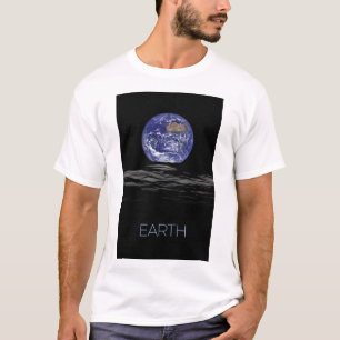 Ruimtevaart, Kosmos, Zonnestelsel, Planeet Aarde T-shirt