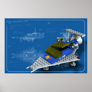 Ruimtevaart L 918 Poster