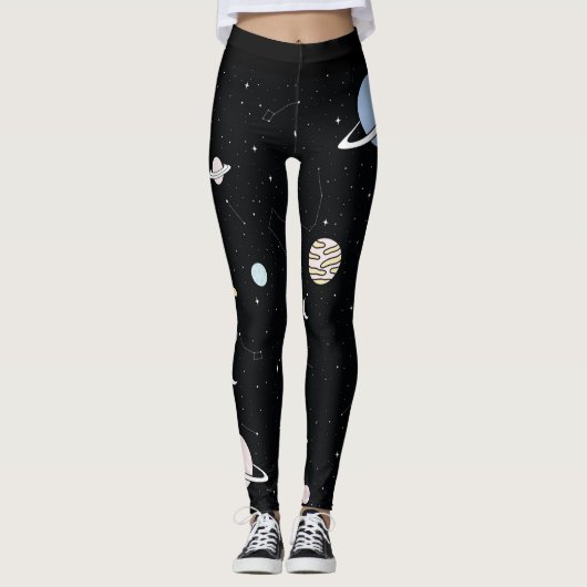 Ruimtevaart-Leggings Leggings (Voorkant)