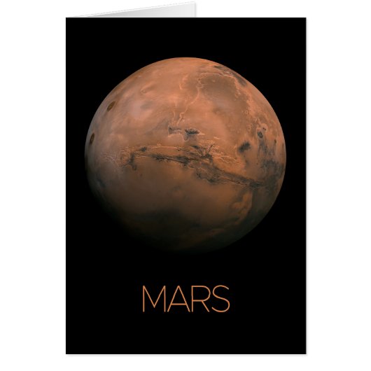 Ruimtevaart, Melkweg, Zonnestelsel, Planeet Mars (Voorkant)