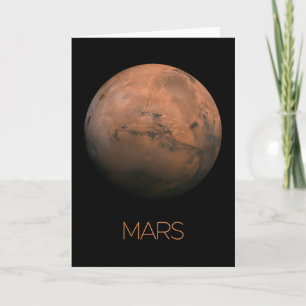 Ruimtevaart, Melkweg, Zonnestelsel, Planeet Mars Kaart