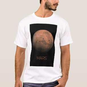 Ruimtevaart, Melkweg, Zonnestelsel, Planeet Mars T-shirt