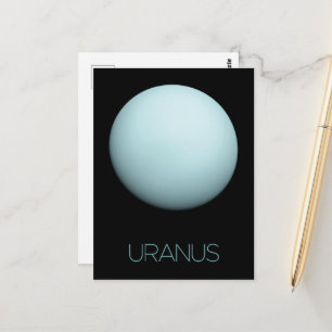 Ruimtevaart, Melkweg, Zonnestelsel, Planeet Uranus Briefkaart