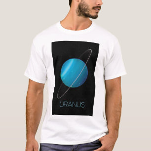 Ruimtevaart, Melkweg, Zonnestelsel, Planeet Uranus T-shirt