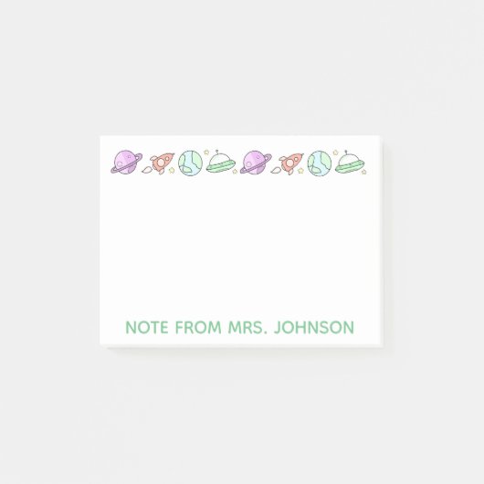 Ruimtevaart Post-it® Notes (Voorkant)