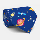 Ruimtevaart Stropdas (Opgerold)